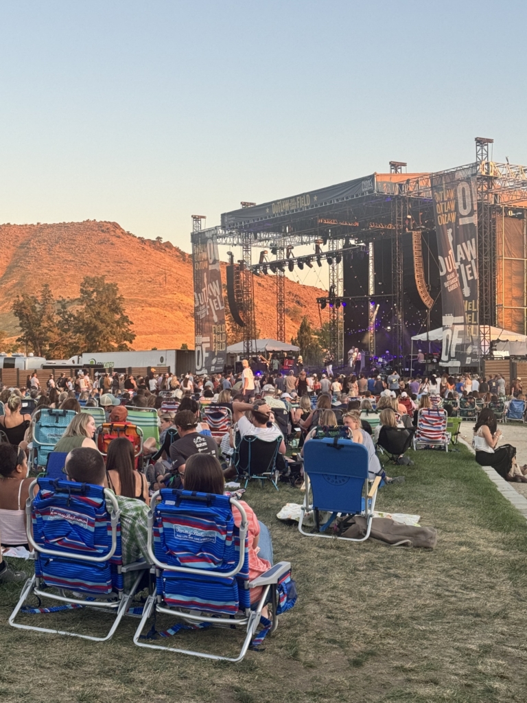 outlaw field concert series at the Idaho botanical gardens