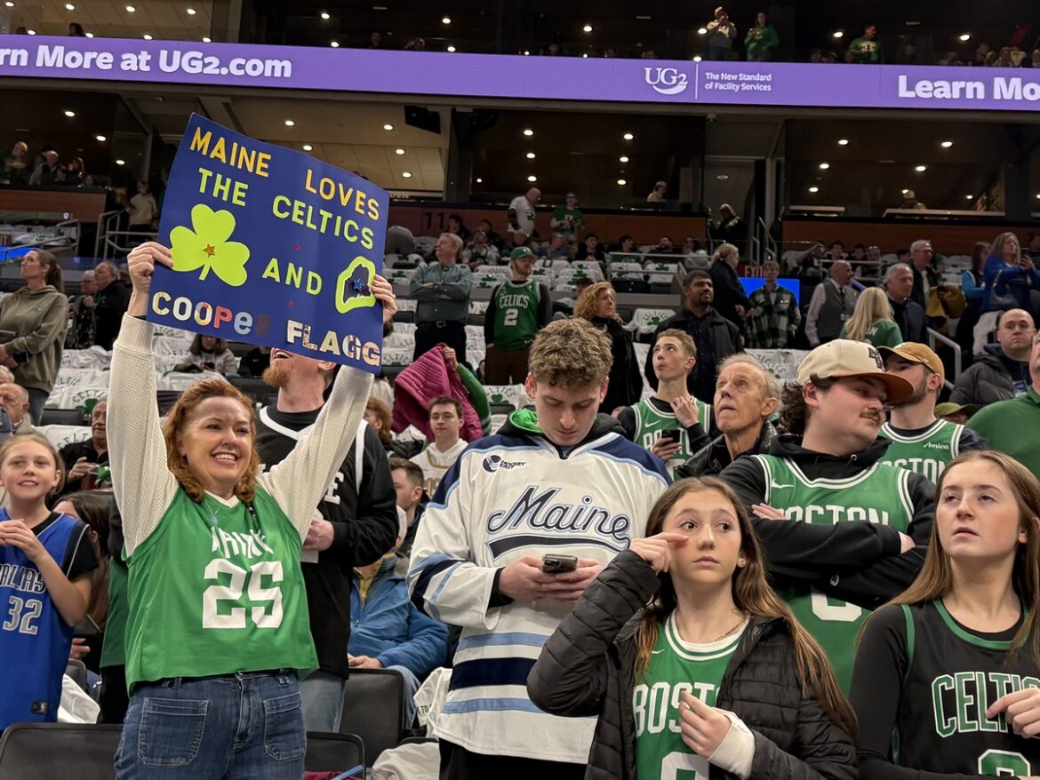 Maine fans take over the TD Garden for Cooper Flagg’s New England return Maine fans take over the TD Garden for Cooper Flagg’s New England return