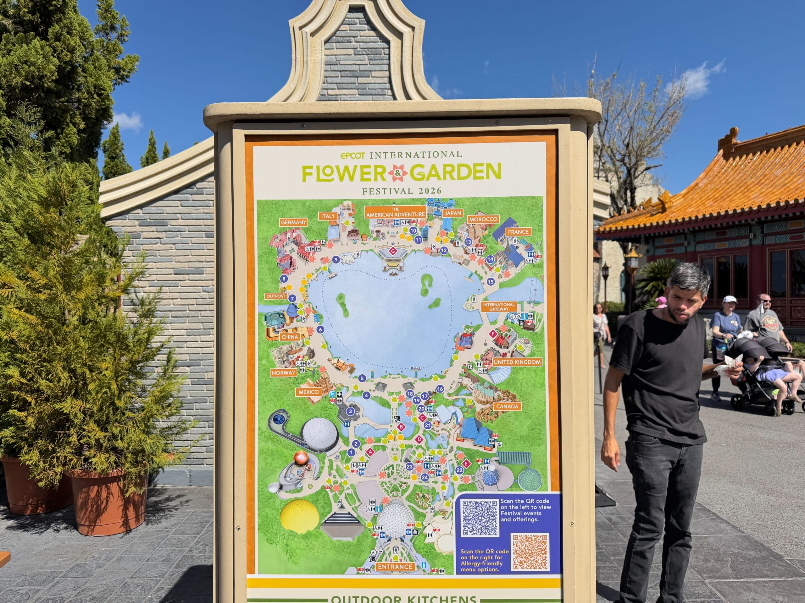 Festival Map Unveiled for 2026 EPCOT International Flower & Garden Festival
