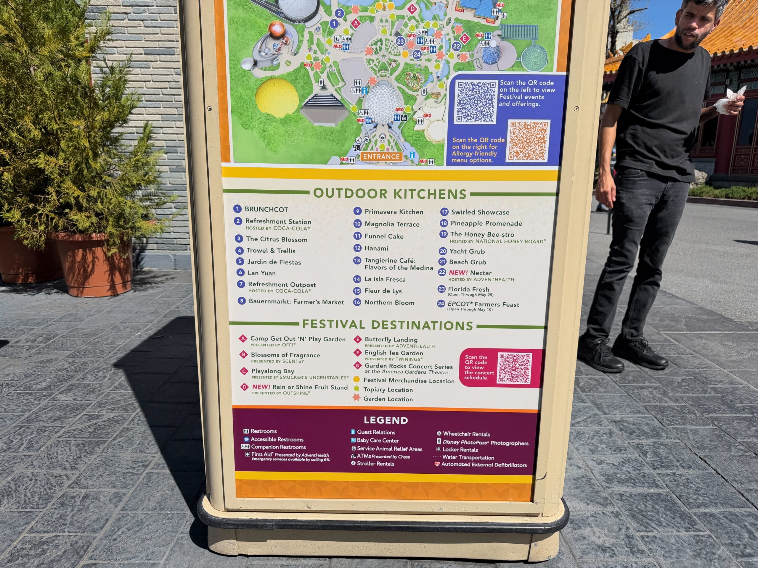 Festival Map Unveiled for 2026 EPCOT International Flower & Garden Festival