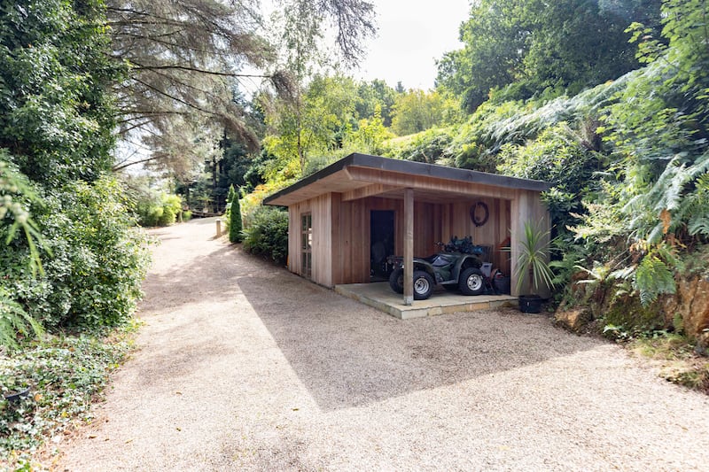 Home for the quad bike