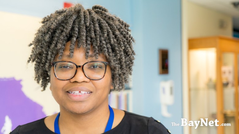 Kimberlé Fields, librarian at Lexington Park Library