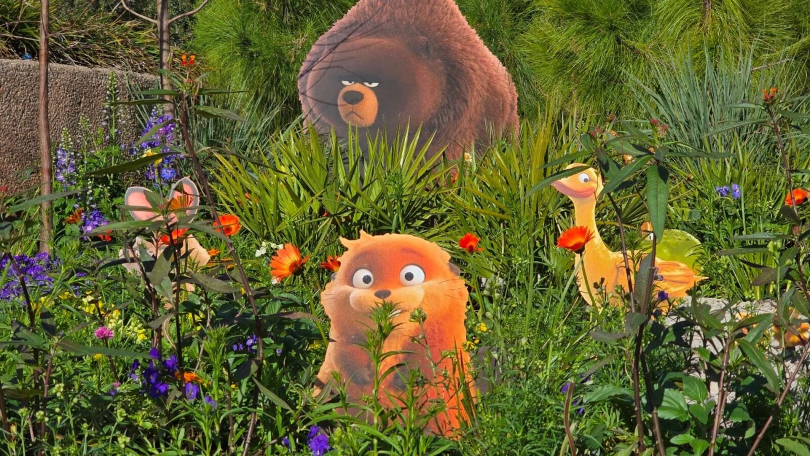 New Disney ● Pixar Hoppers Garden in Epcot