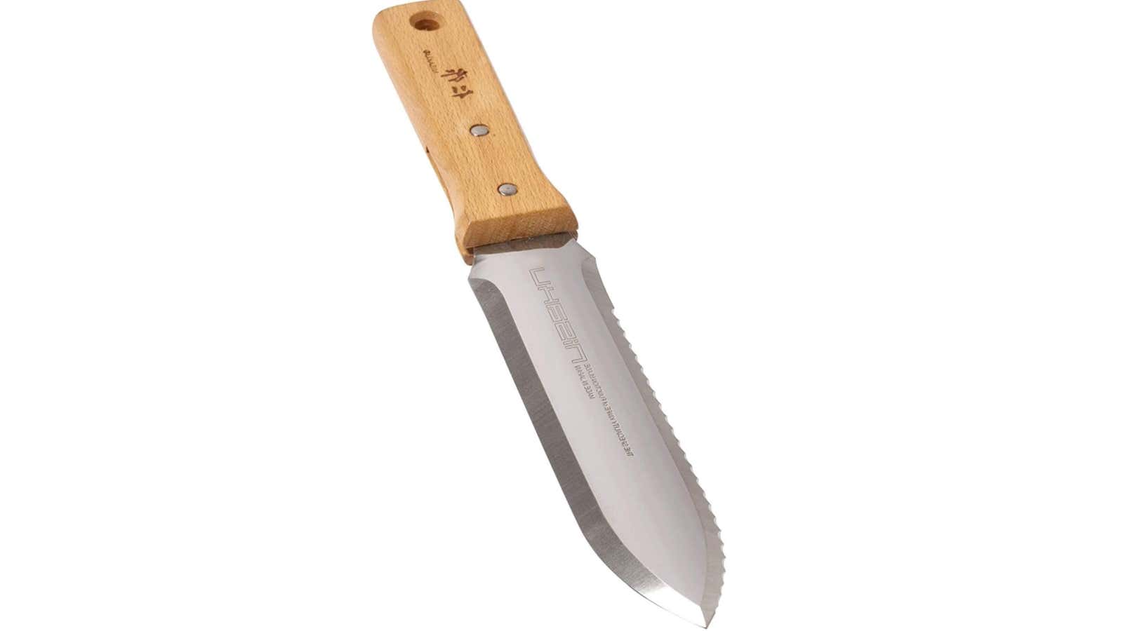 The Original Hori Hori Namibagata Japanese Stainless Steel Weeding Knife