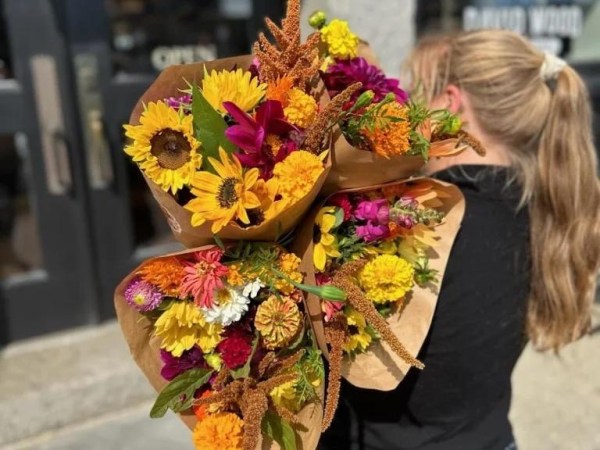 You can buy yourself flowers…and support the local economy