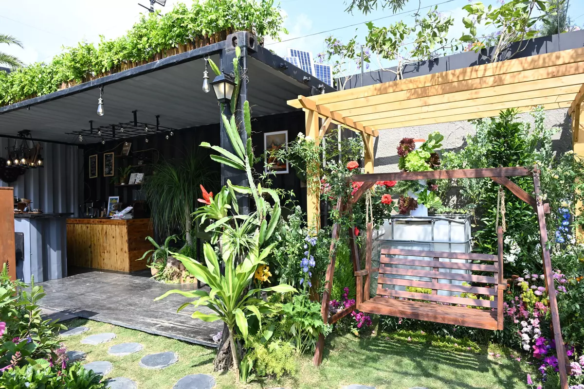Winning garden plots on display at Hong Kong Flower Show  Source: HKSAR Government Press Releases