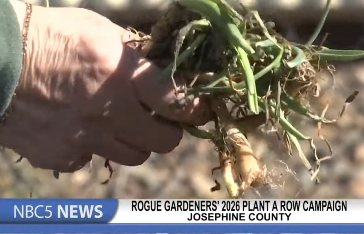 Rogue Gardeners 2026 Plant a Row campaign Rogue Gardeners 2026 Plant a Row campaign