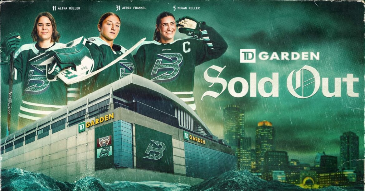 BOSTON FLEET SELL OUT APRIL 11 GAME AT TD GARDEN | PWHL BOSTON FLEET SELL OUT APRIL 11 GAME AT TD GARDEN | PWHL