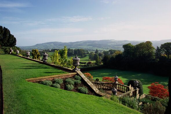 Terraced Gardens at Powis Castle Terraced Gardens at Powis Castle