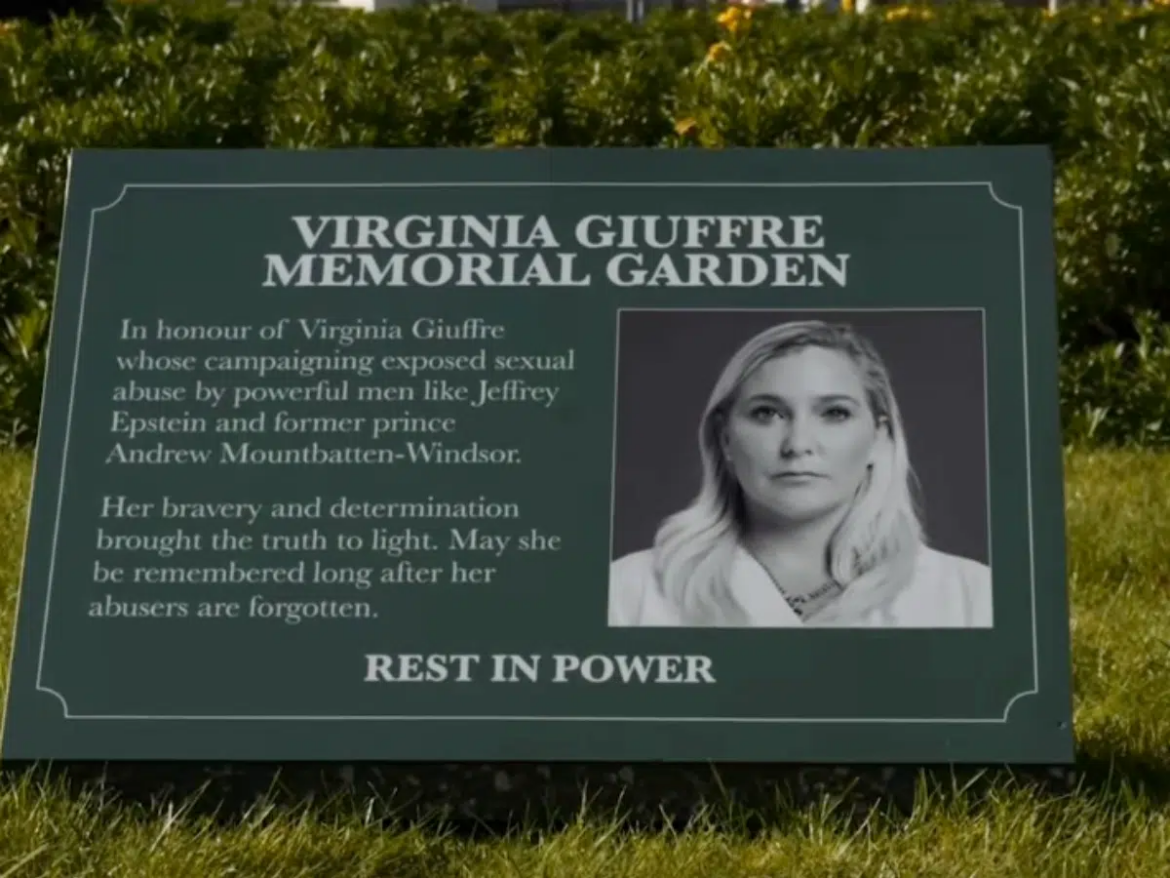 Buckingham Palace turned into memorial garden by activists