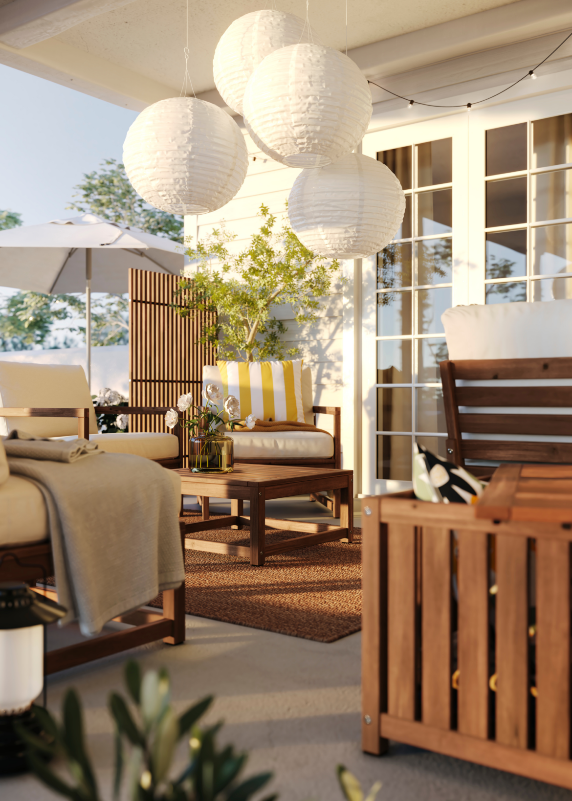 IKEA's 3-in-1 Privacy Screen Is a Small Garden Savior |