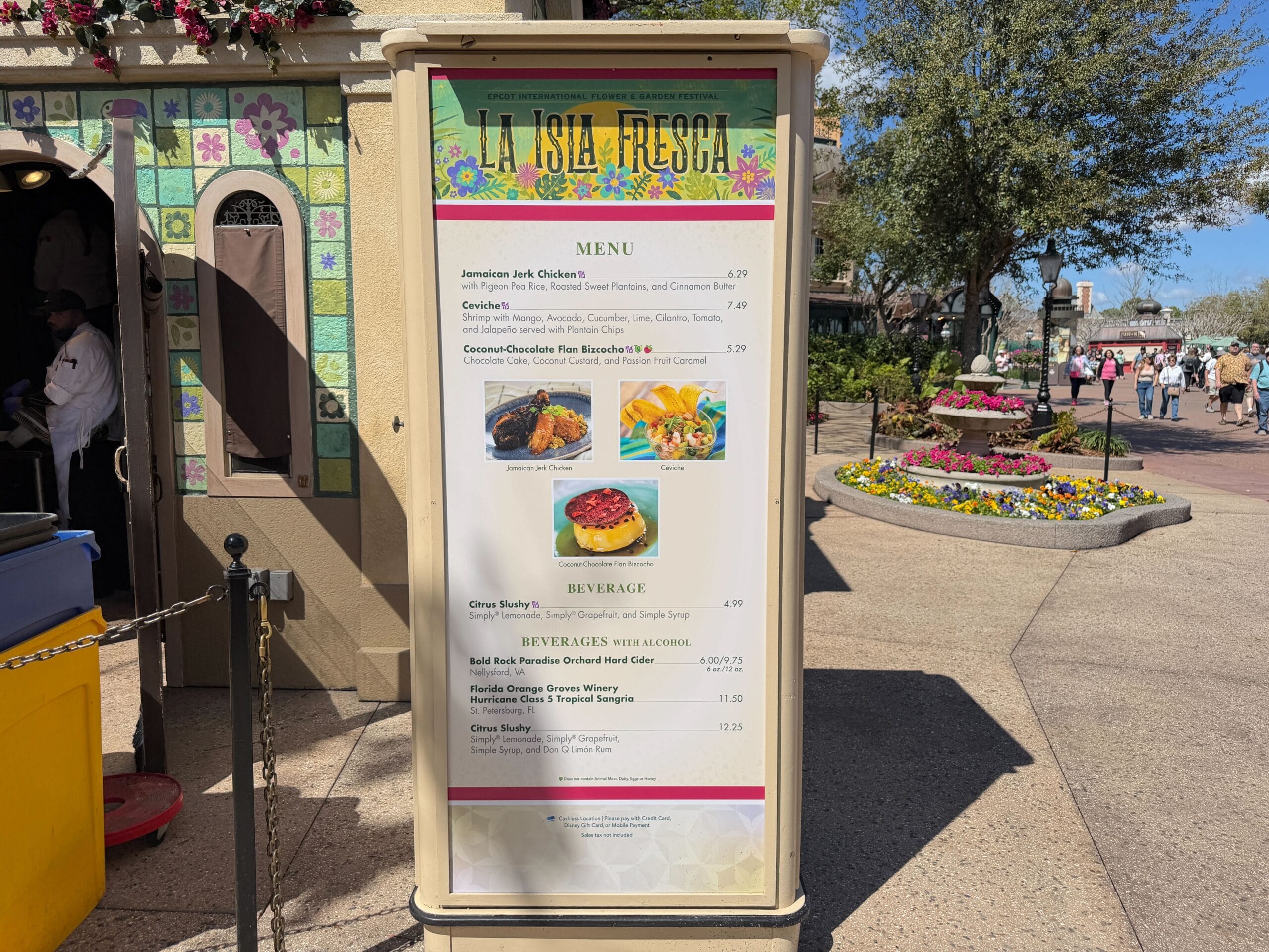 La Isla Fresca Menu at EPCOT International Festival of the Arts 2026