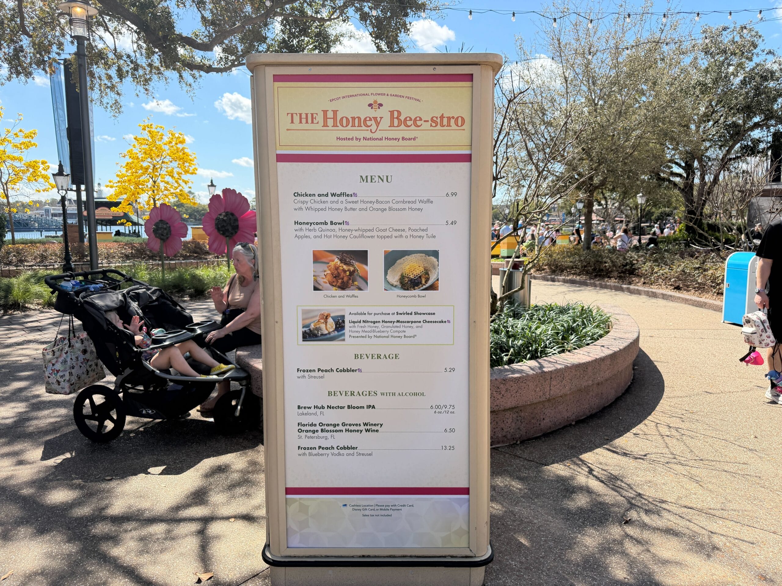 The Honey Bee-stro Menu at EPCOT International Festival of the Arts 2026