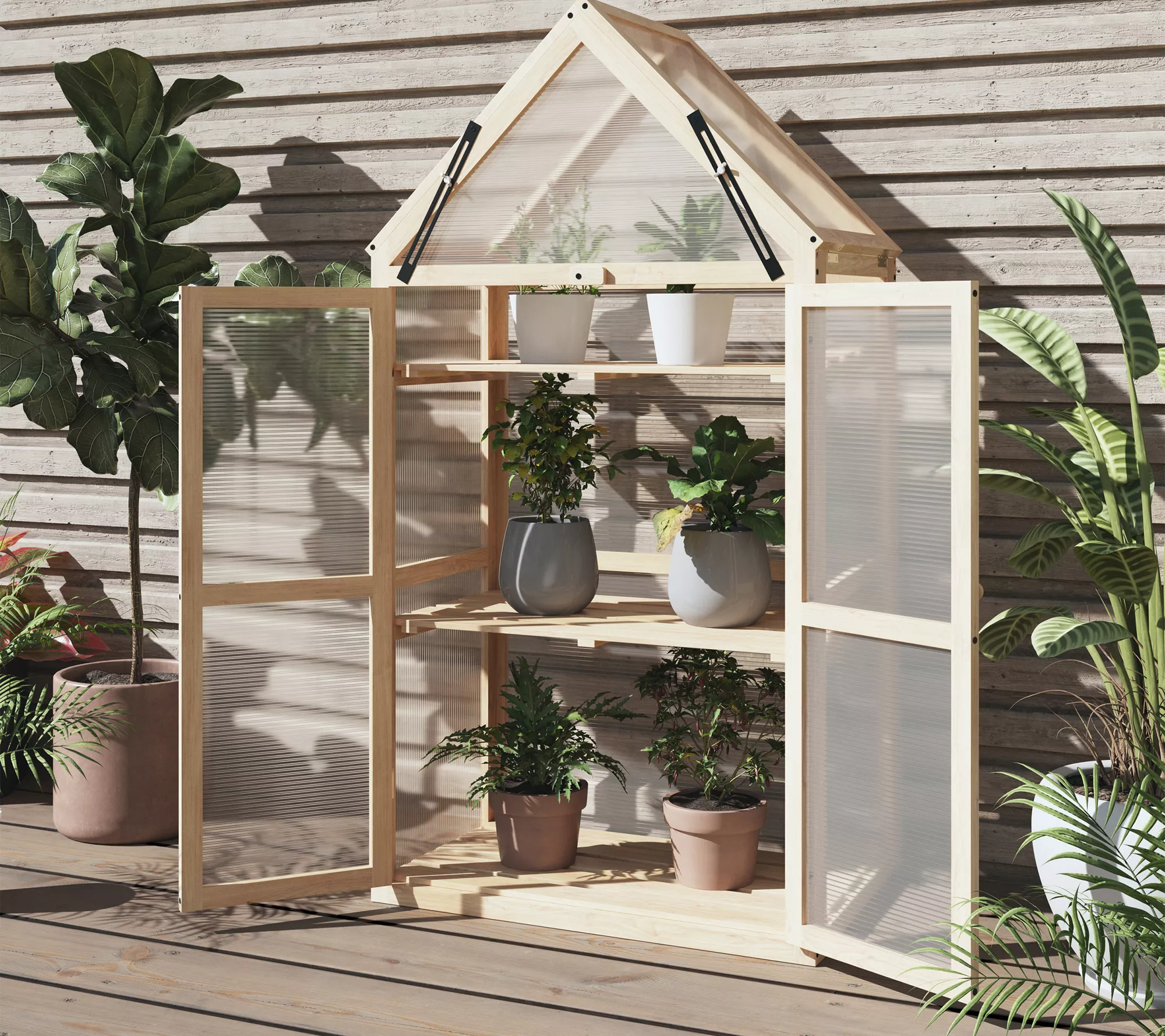 Home Complete Outdoor/indoor Cold Frame Greenhouse