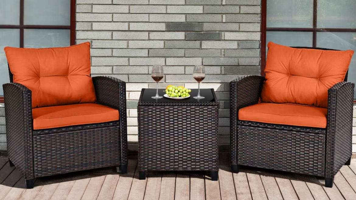 Target has this 3-piece patio set on sale for a steal — get it for 50% off Mostly Sunny