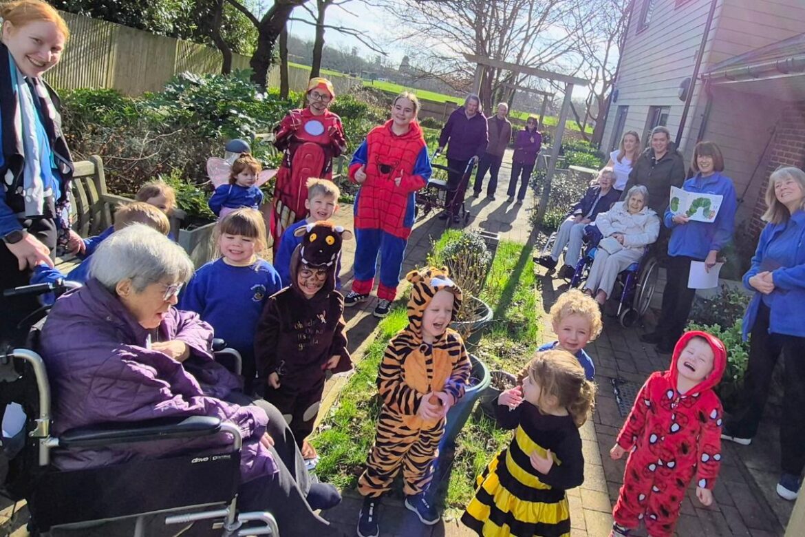 Garden adventure brings generations together to celebrate World Book Day
