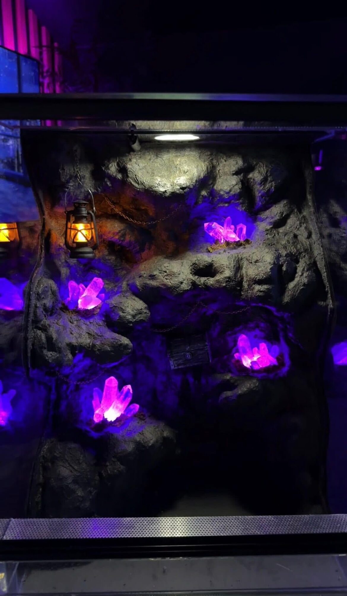 Custom background with lights?