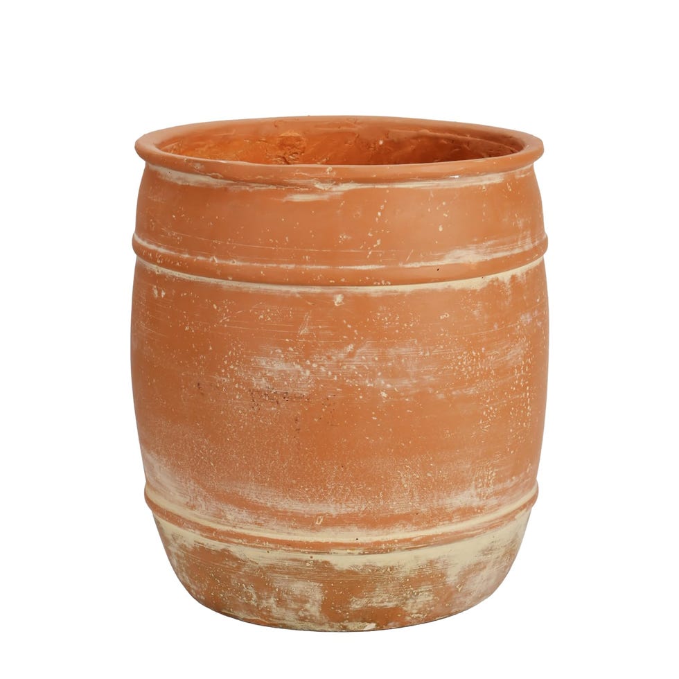 <p>Aged Terracotta Clay Planter Pot</p>