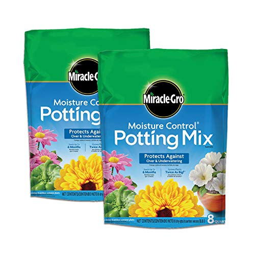 Moisture Control Potting Mix, 2-Pack