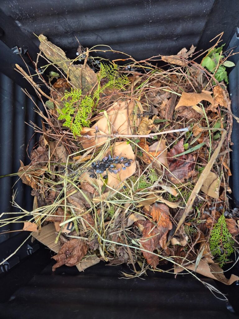 My first compost heap!