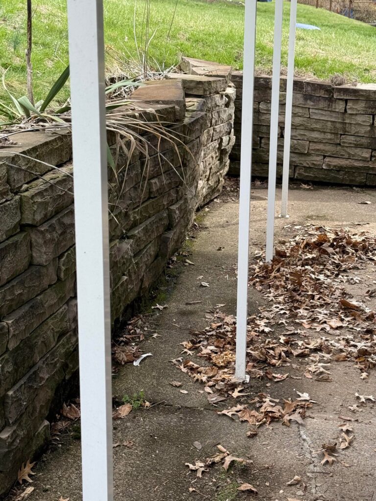 Should I be concerned about this retaining wall?