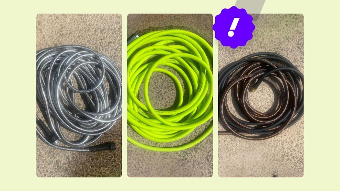 The best garden hoses of 2026, according to our testing, start at just $28