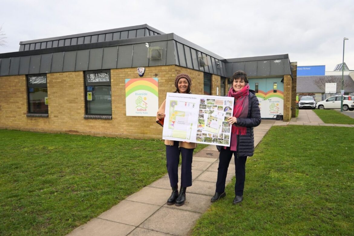 New community garden revealed for Riverside Family Hub