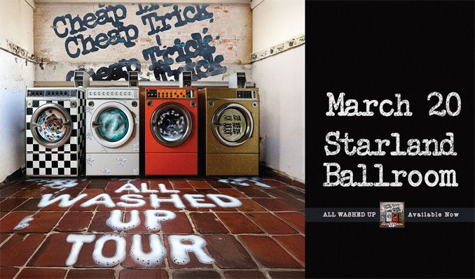 Starland Ballroom presents Cheap Trick on March 20th
