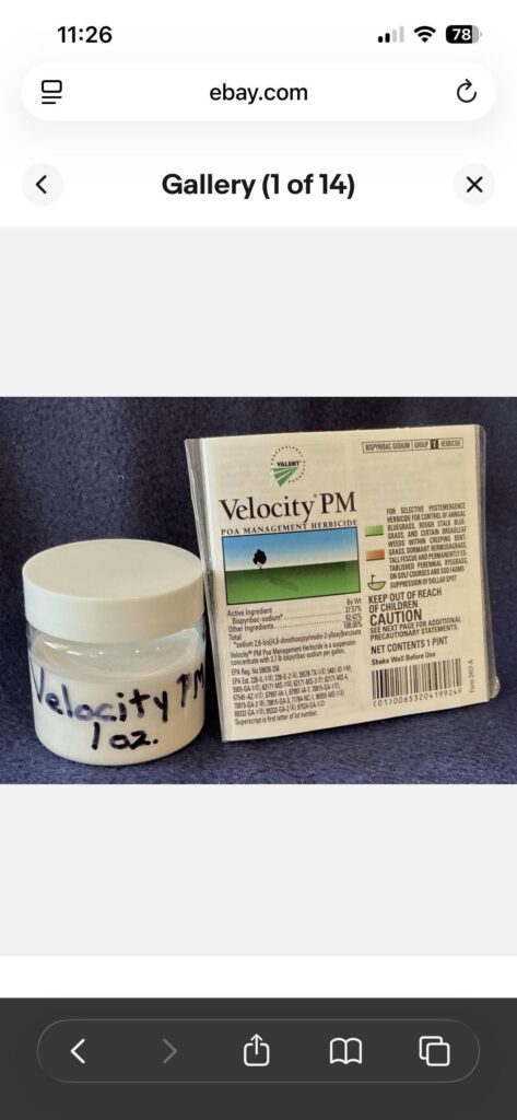 Bought Velocity PM on EBay- Knoxville, TN