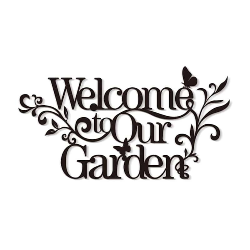 Welcome Metal Sign