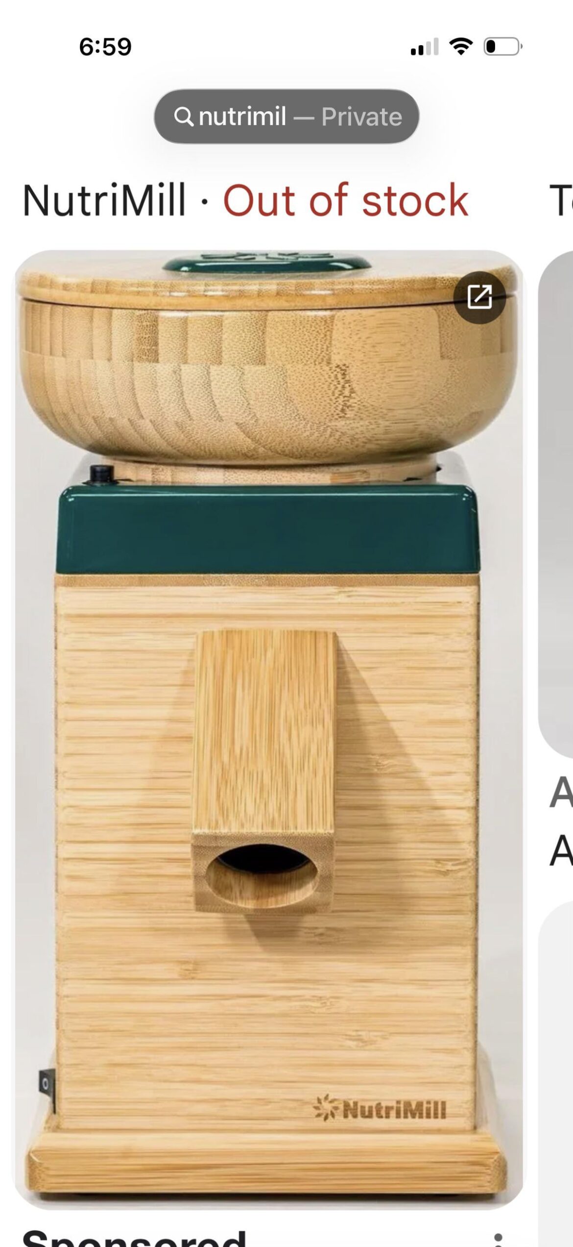 Have you used corn to grind in this?