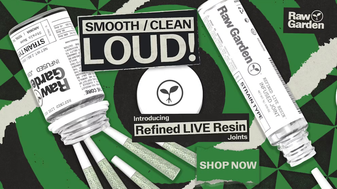 Raw Garden Launches Refined Live Resin™ Infused Joints Raw Garden Launches Refined Live Resin™ Infused Joints