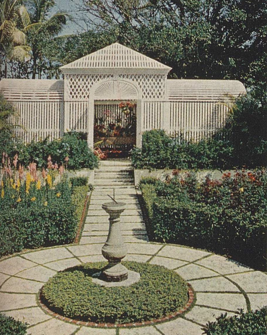 houghton p metcalf florida garden