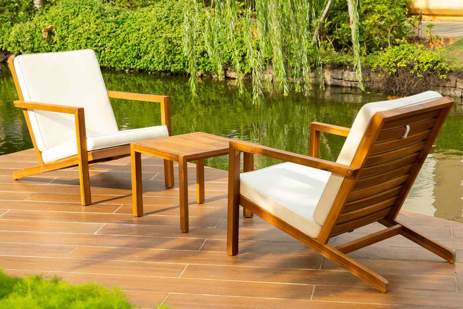 Eleve 2 - Person Outdoor Seating Group with Cushions