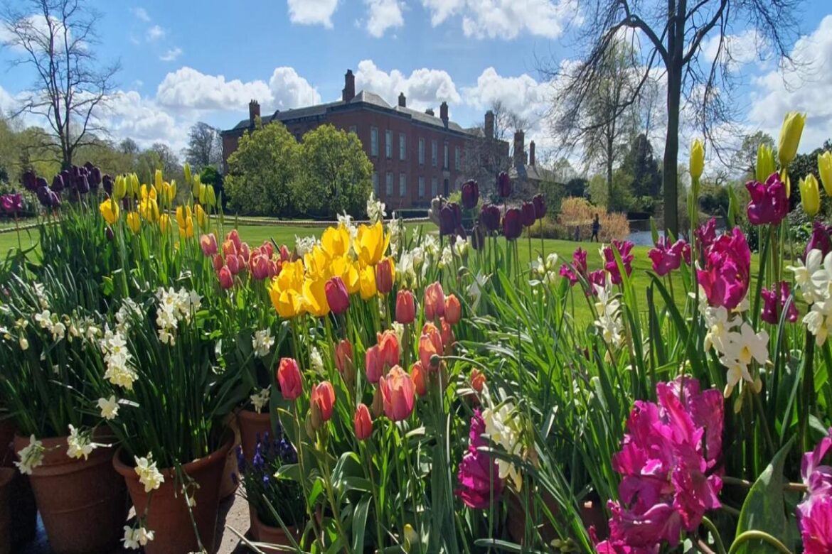 The secret garden once reserved for earls now open in full spring bloom