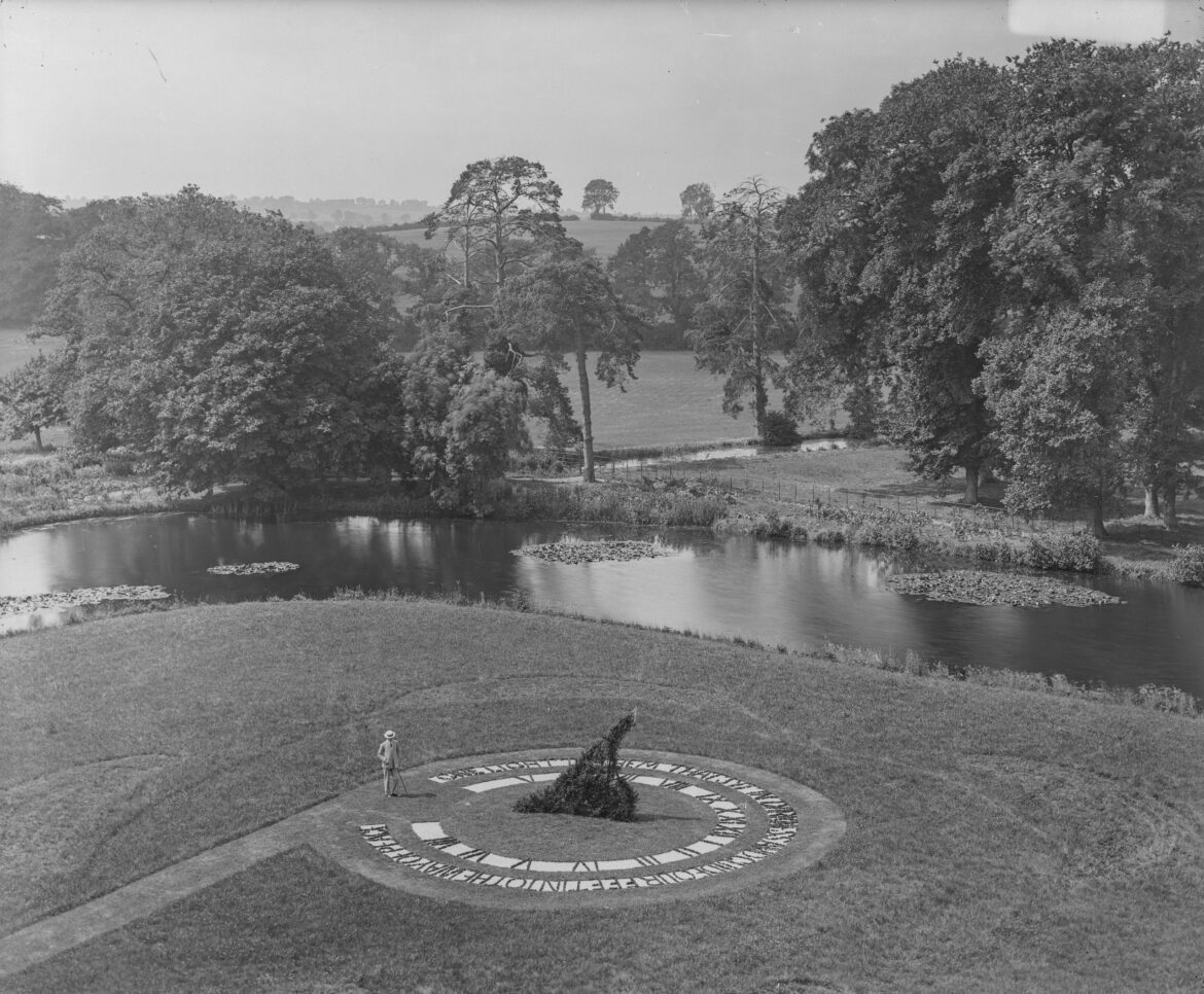 Ancient time-telling devices — turned garden ornaments — from the Country Life Archive