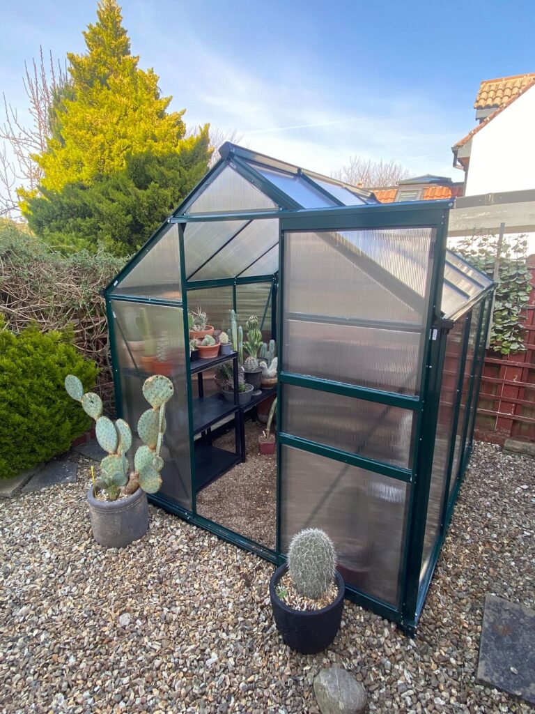 Finished the green house ✌️