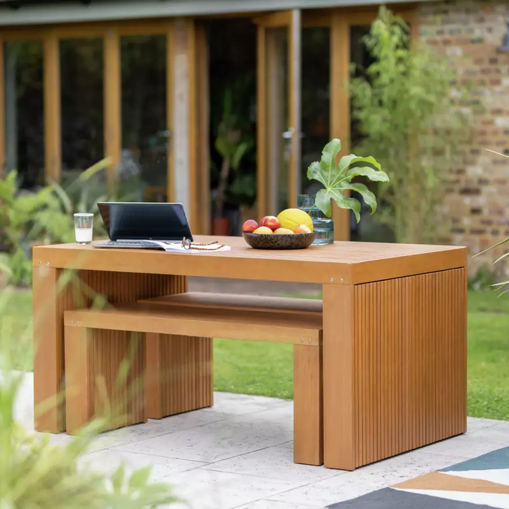 Habitat Samoa 4 Seater Eucalyptus Patio Set