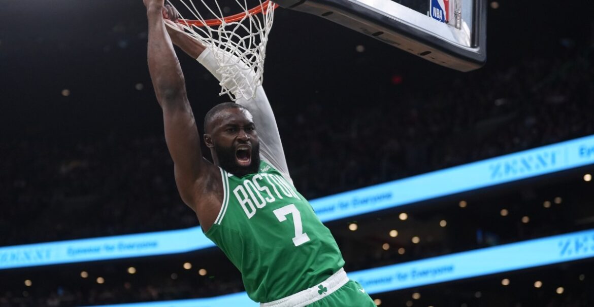 Jaylen Brown carries Celtics to 120-99 victory at TD Garden over Warriors
