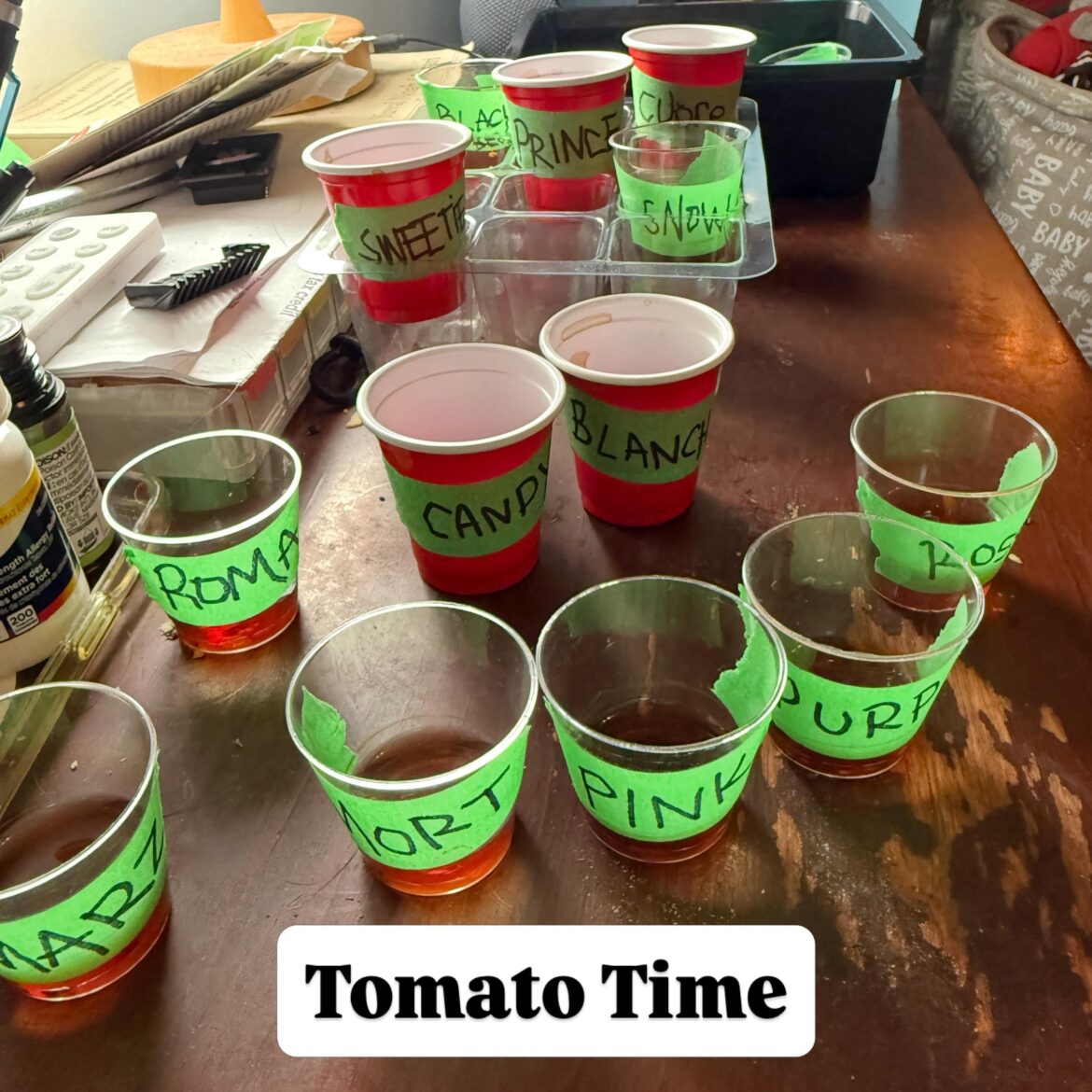 Batch one going in today!