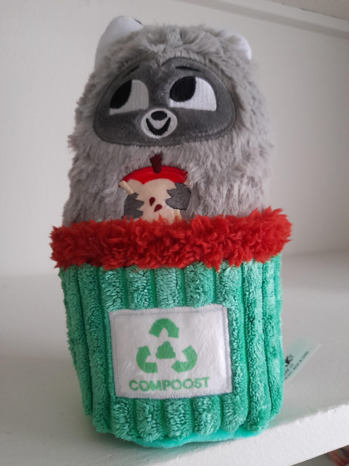 Got this cute dog toy yesterday, I thought you all may appreciate it, too.