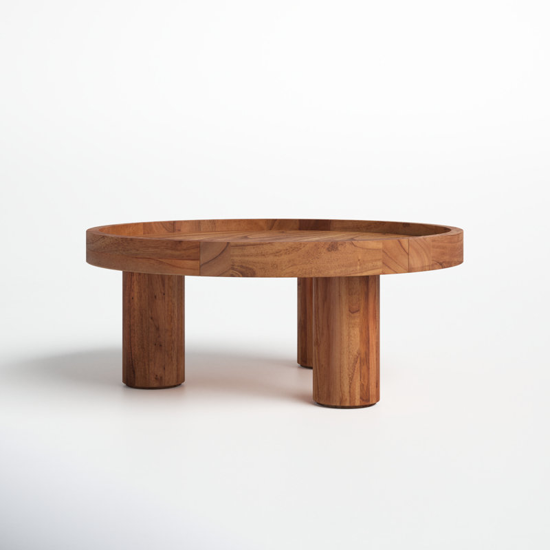 Joss & Main Eleanne 3 Leg Round Coffee Table "& Reviews" | Wayfair