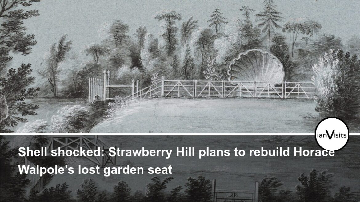 Strawberry Hill plans to rebuild Horace Walpole’s lost garden seat