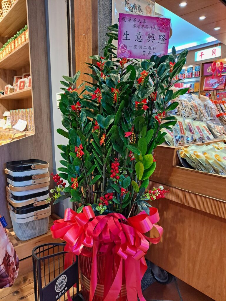 Why are huge ZZ plants everywhere on the streets in Taiwan?
