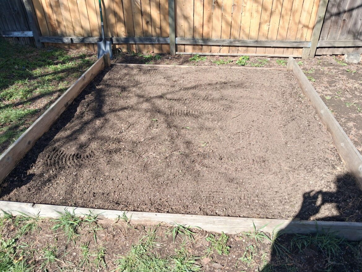 Should I dig up the old soil?