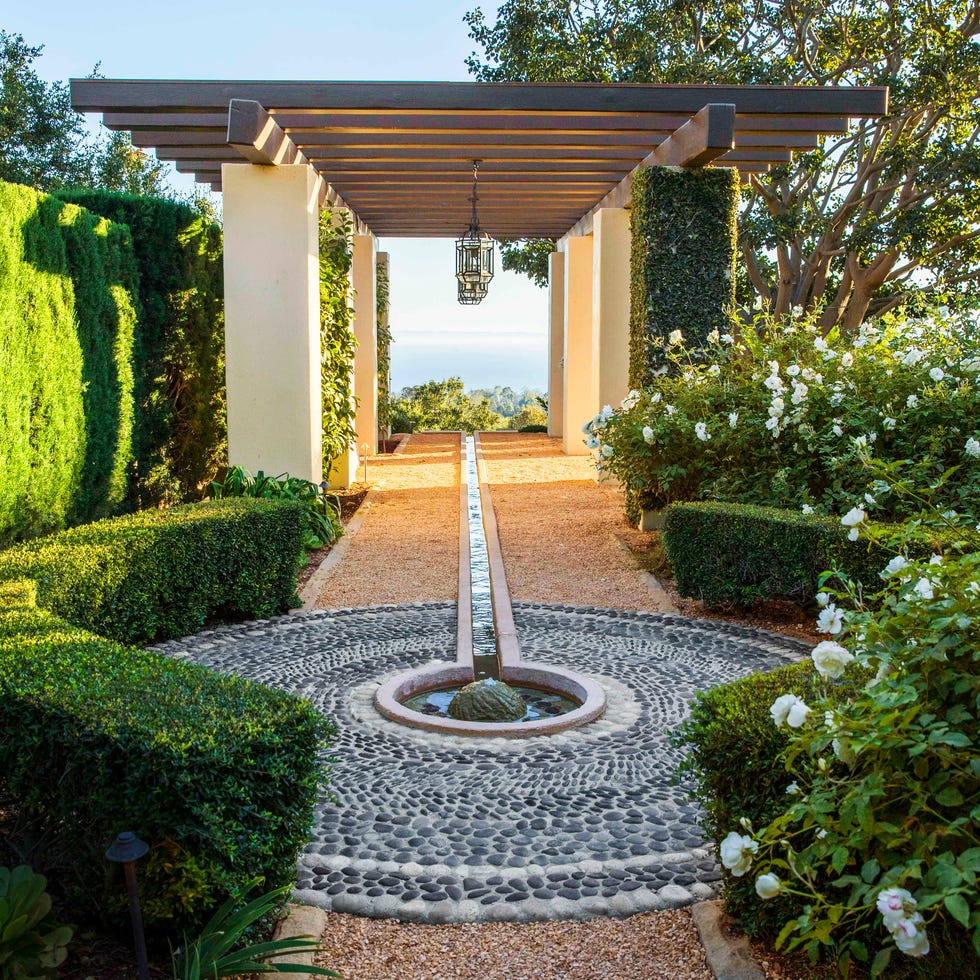 montecito garden fountain hoerr schaudt