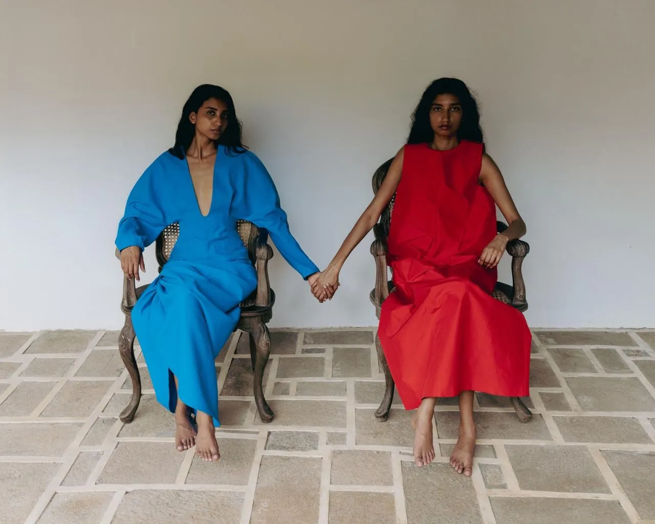 Padani and Dhyani Kandagama, two Sri Lankan-German sisters returning home to walk the ramp