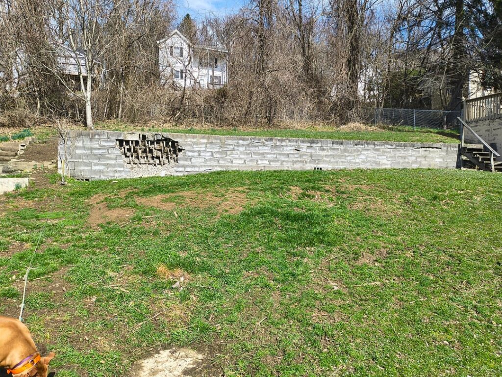 Help retaining wall