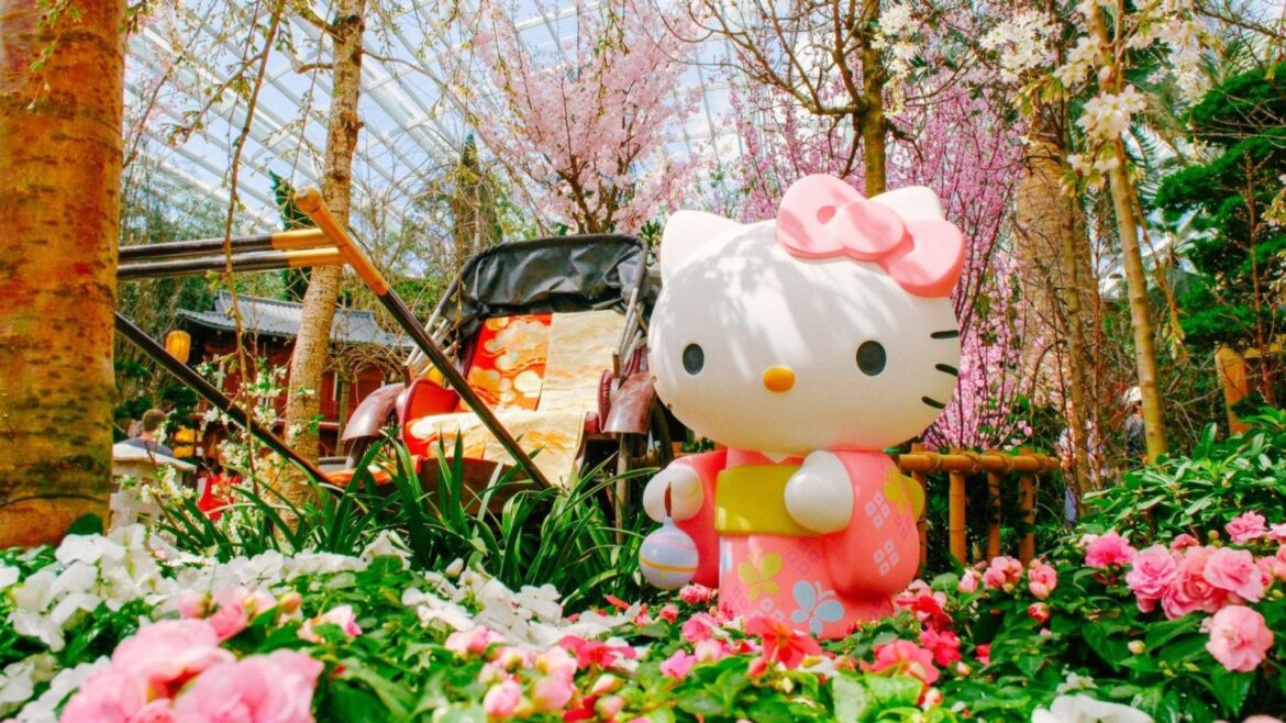 Sakura Floral Display Returns To Gardens By The Bay For Its 11th Edition