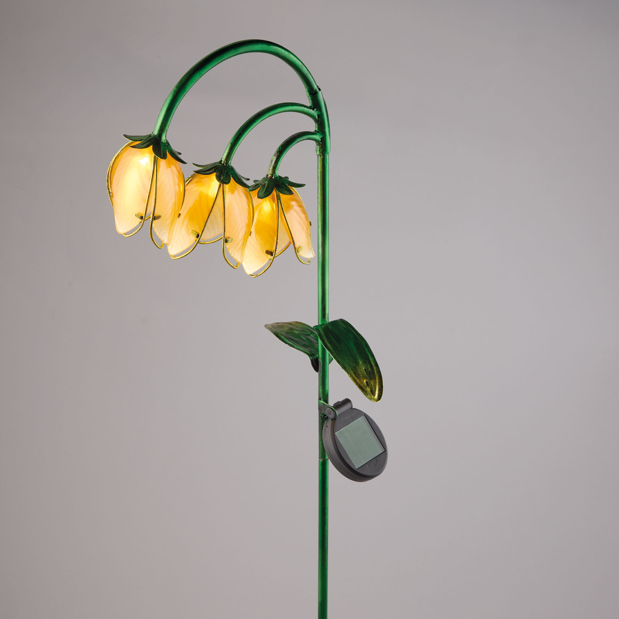 Aldi, Solar Glass Flower Stakelight